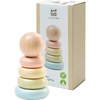 image:imagePlanToys First Stacking Ring  Montessori Wooden Stacking Toy for Babies amp Toddlers  Baby Learning Toy for Fine Motor Skills Sensory Play amp Color SortingFirst Stacking Ring  Pastel