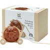 image:imagePlanToys Wooden Pull Along Drummer  Musical Toy that Encourages Rhythm Coordination amp Focus  Montessori EcoFriendly Educational Toy for Active amp Imaginative PlayPull Along Hedgehog  Brown