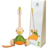 image:imagePlanToys Wooden Push Along Duck Toy  Montessori Walking Movement and Cause Effect Play Activity  Eco Friendly Pull and Push Toy for Early Development
