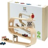 image:imagePlanToys Wooden Ramp Racer for Kids  Montessori Inspired Car Ramp Toy with 3 Racing Cars  Eco Friendly Toddler Toy for Motion Play Coordination amp Cause and Effect LearningRamp Racer