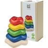 image:imagePlanToys Wooden Stacking Rocket Toy for Toddlers  Montessori Educational STEM Learning Toy  Colorful Wooden Rocket Ship Stacker for Fine Motor Skills Problem Solving Preschool GiftWave Stacker