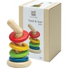 image:imagePlanToys Wooden Stacking Rocket Toy for Toddlers  Montessori Educational STEM Learning Toy  Colorful Wooden Rocket Ship Stacker for Fine Motor Skills Problem Solving Preschool GiftTwist  Sort