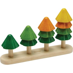 image:imagePlanToys Cone Sorting Wooden Toy Set for Kids Ages 3  Montessori Colour amp Size Recognition Activity for Fine Motor Skills Logic amp Focus  EcoFriendly Educational ToyNatur