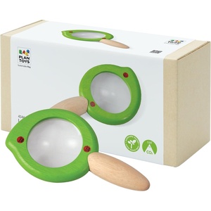 image:imagePlanToys Leaf Magnifier for Nature Exploration  Wooden Montessori STEM Toy for Kids Ages 3  Outdoor Discovery amp Science Learning Tool  EcoFriendly Educational Toy