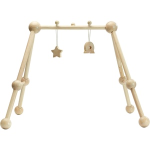 image:imagePlanToys Play Gym Wooden Baby Activity Toy in Pastel Colours  Montessori Sensory Play for Motor Skills Coordination amp Focus  EcoFriendly Developmental GymPlay Gym  Natural
