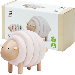 image:imagePlanToys Wooden Stacking Rocket Toy for Toddlers  Montessori Educational STEM Learning Toy  Colorful Wooden Rocket Ship Stacker for Fine Motor Skills Problem Solving Preschool GiftLacing Sheep