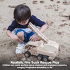 image:imagePLAN TOYS  Fire Engine Wood Colour 6122