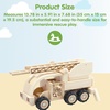image:imagePLAN TOYS  Fire Engine Wood Colour 6122
