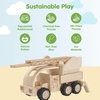 image:imagePLAN TOYS  Fire Engine Wood Colour 6122