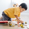 image:imagePlanToys 3 Piece Road Construction Vehicle Set 6087  Sustainably Made from Rubberwood and NonToxic Paints and DyesRoad Construction Set 2