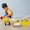 image:imagePlanToys 3 Piece Road Construction Vehicle Set 6087  Sustainably Made from Rubberwood and NonToxic Paints and DyesRoad Construction Set 2