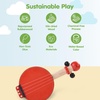image:imagePlanToys Banjo Wooden Montessori Music and Rhythm Toy  Early Sensory Exploration Fine Motor Development and Creative Expression  Eco Friendly Musical Instrument for Meaningful Play