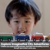 image:imagePlanToys Blue Truck Wooden Montessori Vehicle Toy  Early Movement Imagination and Practical Life Exploration  Eco Friendly Truck for Indoor and Outdoor PlayBlue Truck