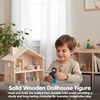 image:imagePlanToys Boy Wooden Dollhouse Figurine  Poseable 112 Scale Mini Doll 4 Inch  Dollhouse Accessories for Pretend Play  EcoFriendly Montessori Toy for Kids Ages 3Asian Dad
