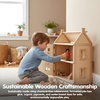 image:imagePlanToys Boy Wooden Dollhouse Figurine  Poseable 112 Scale Mini Doll 4 Inch  Dollhouse Accessories for Pretend Play  EcoFriendly Montessori Toy for Kids Ages 3Asian Boy