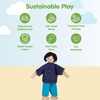 image:imagePlanToys Boy Wooden Dollhouse Figurine  Poseable 112 Scale Mini Doll 4 Inch  Dollhouse Accessories for Pretend Play  EcoFriendly Montessori Toy for Kids Ages 3Asian Dad