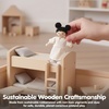 image:imagePlanToys Boy Wooden Dollhouse Figurine  Poseable 112 Scale Mini Doll 4 Inch  Dollhouse Accessories for Pretend Play  EcoFriendly Montessori Toy for Kids Ages 3Asian Girl
