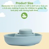 image:imagePlanToys Cargo Ship Bath Toy for Toddlers  Floating Boat with Cargo Blocks for Water Play  Montessori Educational Toy  EcoFriendly Bathtub Toys for KidsRubber Convertible Boat  Pastel Blue