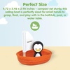 image:imagePlanToys Cargo Ship Bath Toy for Toddlers  Floating Boat with Cargo Blocks for Water Play  Montessori Educational Toy  EcoFriendly Bathtub Toys for KidsSailing Boatpenguin