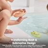 image:imagePlanToys Cargo Ship Bath Toy for Toddlers  Floating Boat with Cargo Blocks for Water Play  Montessori Educational Toy  EcoFriendly Bathtub Toys for KidsRubber Convertible Boat  Pastel Green