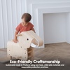 image:imagePlanToys Classic Wooden Palomino Rocking Horse for Toddlers  EcoFriendly Montessori RideOn Toy for Balance Strength amp Coordination  Sustainable Rubberwood ConstructionWalking Elephant