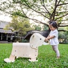 image:imagePlanToys Classic Wooden Palomino Rocking Horse for Toddlers  EcoFriendly Montessori RideOn Toy for Balance Strength amp Coordination  Sustainable Rubberwood ConstructionWalking Elephant