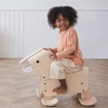 image:imagePlanToys Classic Wooden Palomino Rocking Horse for Toddlers  EcoFriendly Montessori RideOn Toy for Balance Strength amp Coordination  Sustainable Rubberwood ConstructionWalking Elephant