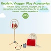 image:imagePlanToys Cleaning Set  Montessori Wooden Housekeeping Play Set for Kids  Includes Broom Mop Dustpan Bucket amp Duster  EcoFriendly Pretend Play Toy for Practical Life Skills amp ResponsibilityVlogger