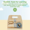 image:imagePlanToys Cleaning Set  Montessori Wooden Housekeeping Play Set for Kids  Includes Broom Mop Dustpan Bucket amp Duster  EcoFriendly Pretend Play Toy for Practical Life Skills amp ResponsibilityCarpenter