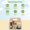 image:imagePlanToys Cleaning Set  Montessori Wooden Housekeeping Play Set for Kids  Includes Broom Mop Dustpan Bucket amp Duster  EcoFriendly Pretend Play Toy for Practical Life Skills amp ResponsibilityCarpenter