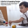 image:imagePlanToys Construction Set Wooden Montessori Building and Engineering Toy  Fine Motor Creativity and Early STEM Skill Development  Eco Friendly Educational Open Ended Play KitNuts  Bolts