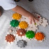 image:imagePlanToys Construction Set Wooden Montessori Building and Engineering Toy  Fine Motor Creativity and Early STEM Skill Development  Eco Friendly Educational Open Ended Play KitGears  Puzzles Set
