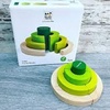 image:imagePlanToys Curve Blocks Wooden Building amp Balancing Toy for Kids Ages 3  Montessori Construction Set to Develop Creativity Spatial Awareness amp ProblemSolving  EcoFriendly Educational ToyAssorted
