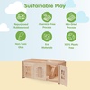 image:imagePlanToys Dining Room Classic Set  Montessori Small World and Family Role Play  Eco Friendly Wooden Dining Room Furniture for Imaginative PlayBasement Floor