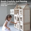 image:imagePlanToys Dining Room Classic Set  Montessori Small World and Family Role Play  Eco Friendly Wooden Dining Room Furniture for Imaginative PlayBasement Floor