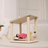 image:imagePlanToys Dining Room Classic Set  Montessori Small World and Family Role Play  Eco Friendly Wooden Dining Room Furniture for Imaginative PlayBedroom