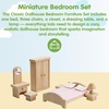 image:imagePlanToys Dining Room Classic Set  Montessori Small World and Family Role Play  Eco Friendly Wooden Dining Room Furniture for Imaginative PlayBedroomclassic