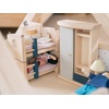 image:imagePlanToys Dining Room Classic Set  Montessori Small World and Family Role Play  Eco Friendly Wooden Dining Room Furniture for Imaginative PlayChildrens Room 2