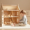 image:imagePlanToys Dining Room Classic Set  Montessori Small World and Family Role Play  Eco Friendly Wooden Dining Room Furniture for Imaginative PlayClassic