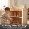 image:imagePlanToys Dining Room Classic Set  Montessori Small World and Family Role Play  Eco Friendly Wooden Dining Room Furniture for Imaginative PlayClassic