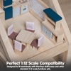 image:imagePlanToys Dining Room Classic Set  Montessori Small World and Family Role Play  Eco Friendly Wooden Dining Room Furniture for Imaginative PlayDining Roomorchard