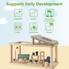 image:imagePlanToys Dining Room Classic Set  Montessori Small World and Family Role Play  Eco Friendly Wooden Dining Room Furniture for Imaginative PlayGathering Room