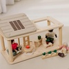 image:imagePlanToys Dining Room Classic Set  Montessori Small World and Family Role Play  Eco Friendly Wooden Dining Room Furniture for Imaginative PlayGathering Room