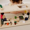 image:imagePlanToys Dining Room Classic Set  Montessori Small World and Family Role Play  Eco Friendly Wooden Dining Room Furniture for Imaginative PlayGathering Room