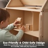 image:imagePlanToys Dining Room Classic Set  Montessori Small World and Family Role Play  Eco Friendly Wooden Dining Room Furniture for Imaginative PlayKitchen Setclassic