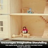 image:imagePlanToys Dining Room Classic Set  Montessori Small World and Family Role Play  Eco Friendly Wooden Dining Room Furniture for Imaginative PlayVictorian Living Room Set