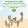 image:imagePlanToys Dining Room Classic Set  Montessori Small World and Family Role Play  Eco Friendly Wooden Dining Room Furniture for Imaginative PlayVictorian Dining Room Set