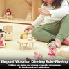 image:imagePlanToys Dining Room Classic Set  Montessori Small World and Family Role Play  Eco Friendly Wooden Dining Room Furniture for Imaginative PlayVictorian Dining Room Set