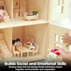 image:imagePlanToys Dining Room Classic Set  Montessori Small World and Family Role Play  Eco Friendly Wooden Dining Room Furniture for Imaginative PlayVictorian Dining Room Set