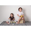 image:imagePlanToys Double Drum Musical Percussion Instrument 6425  Sustainably Made from Rubberwood and NonToxic Paints and Dyes